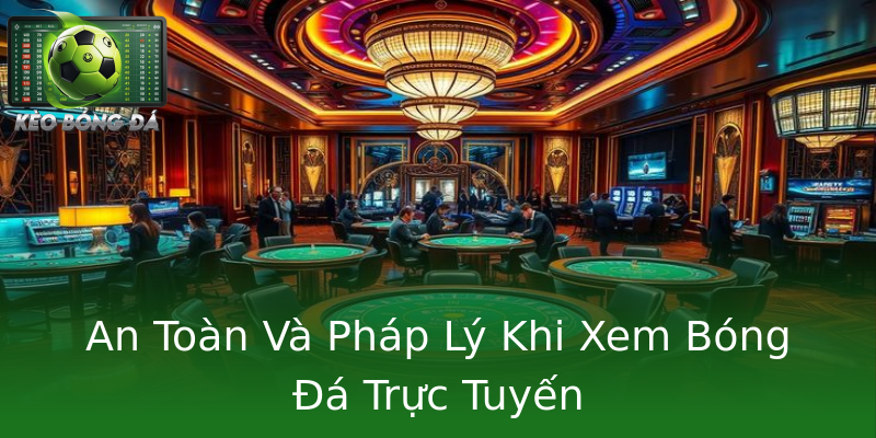 An Toàn Và Pháp Lý Khi Xem Bóng Đá Trực Tuyến