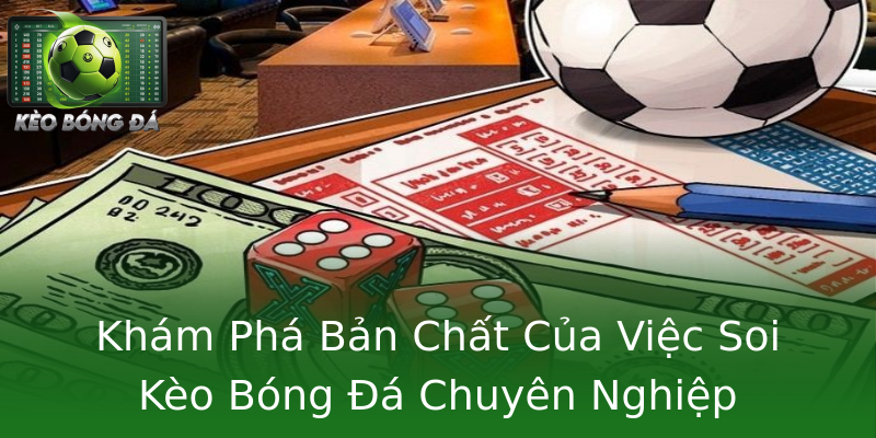 Khám Phá Bản Chất Của Việc Soi Kèo Bóng Đá Chuyên Nghiệp