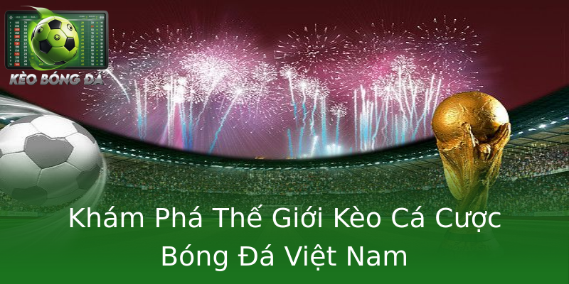 Khám Phá Thế Giới Kèo Cá Cược Bóng Đá Việt Nam