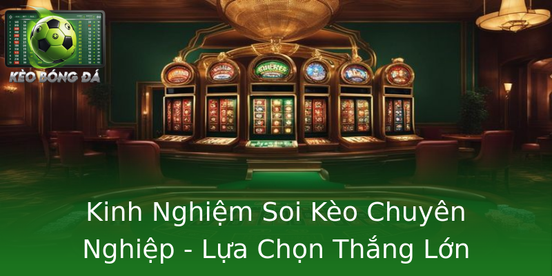 Kinh Nghiệm Soi Kèo Chuyên Nghiệp - Lựa Chọn Thắng Lớn