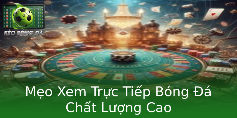 Mẹo Xem Trực Tiếp Bóng Đá Chất Lượng Cao