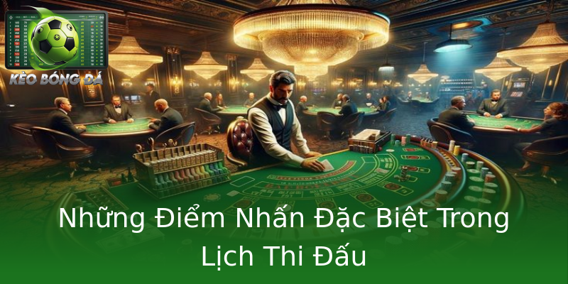 Những Điểm Nhấn Đặc Biệt Trong Lịch Thi Đấu