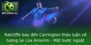 Ratcliffe Bay En Carrington Thao Luan Ve Tuong Lai Cua Amorim Mot Buoc Ngoat Am Chat Chien Luoc Cua