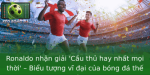 Ronaldo Nhan Giai Cau Thu Hay Nhat Moi Thoi Bieu Tuong Vi Ai Cua Bong A The Gioi