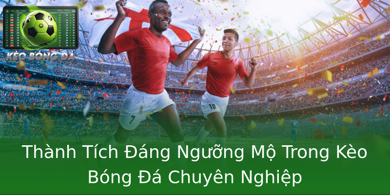 Thành Tích Đáng Ngưỡng Mộ Trong Kèo Bóng Đá Chuyên Nghiệp