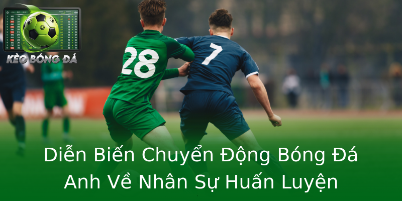 Diễn Biến Chuyển Động Bóng Đá Anh Về Nhân Sự Huấn Luyện
